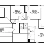 CHD-18135 Beach House Plan – Second Floor Plan