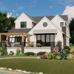 CHD-18135 Beach House Plan – Photo 1