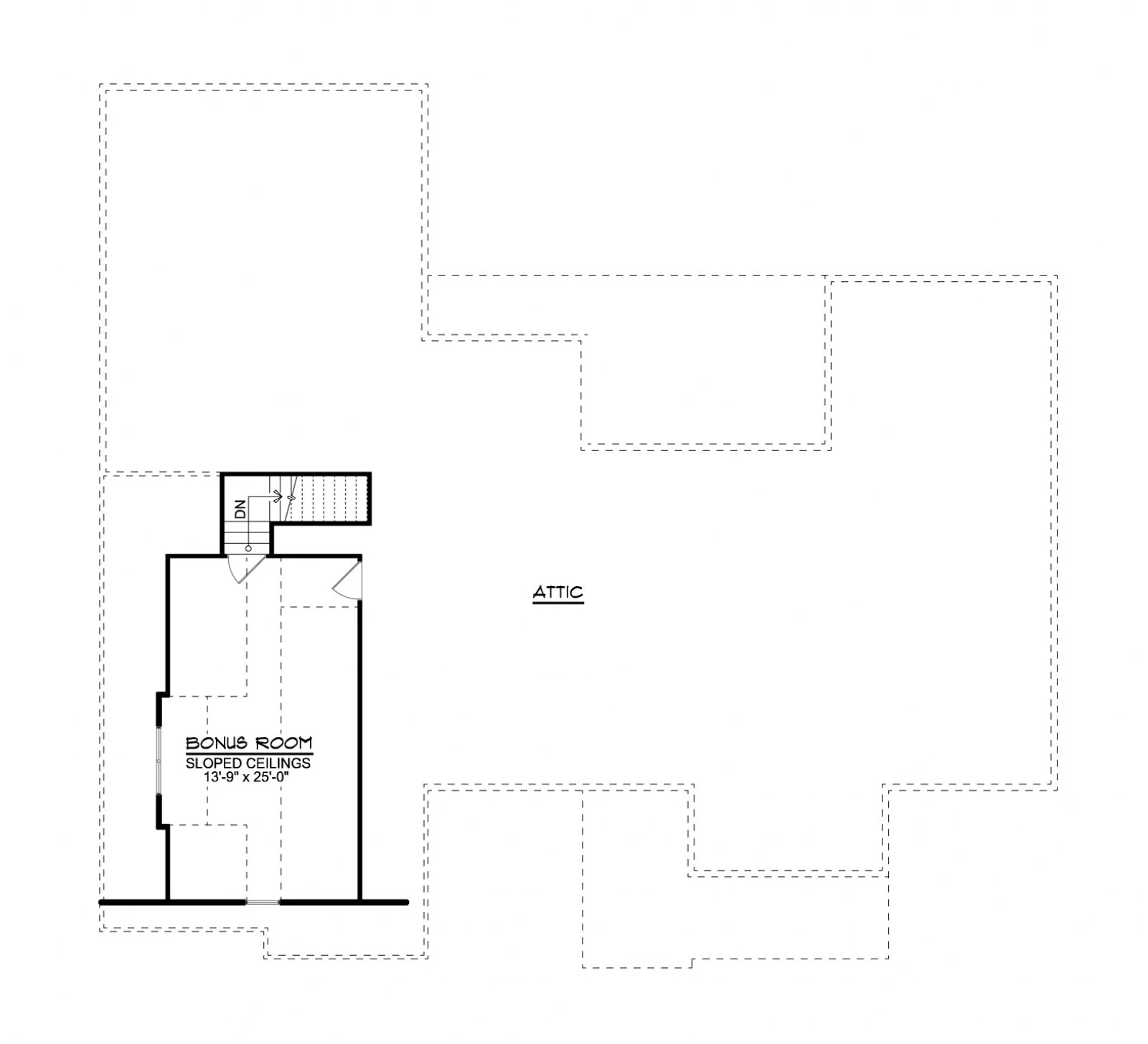CHD-18137 Country House Plan – Basement Floor Plan