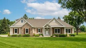 CHD-18137 Country House Plan – Front Elevation