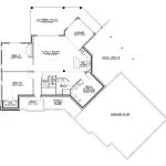 CHD-18138 Cottage House Plan – Basement Floor Plan