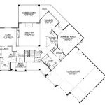 CHD-18138 Cottage House Plan – Main Floor Plan