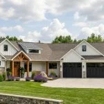 CHD-18138 Cottage House Plan – Front Elevation