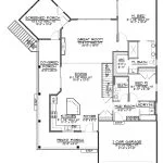 CHD-18139 Beach House Plan – Main Floor Plan