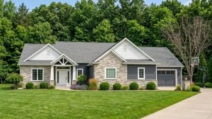 CHD-1857 Cottage House Plan – Front Elevation