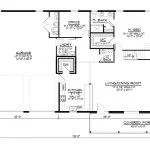 CHD-1876 Barndominium House Plan – First Floor Plan