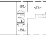 CHD-1876 Barndominium House Plan – Second Floor Plan