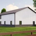 CHD-1876 Barndominium House Plan – Photo 1