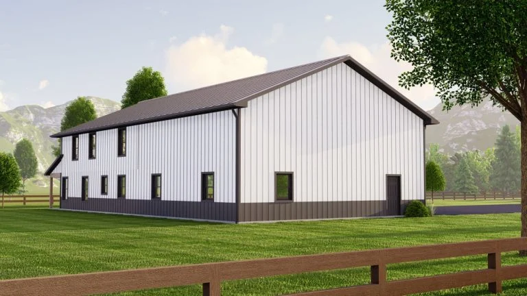 CHD-1876 Barndominium House Plan – Photo 1
