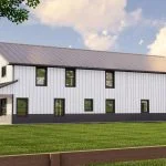 CHD-1876 Barndominium House Plan – Photo 2