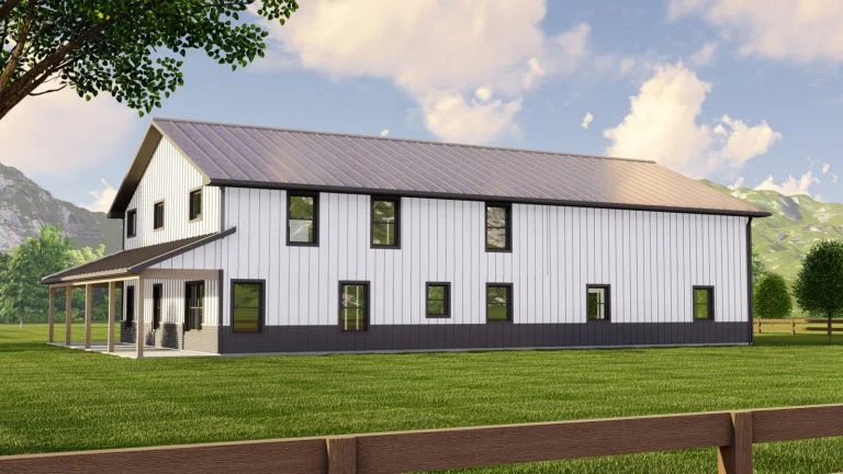 CHD-1876 Barndominium House Plan – Photo 2