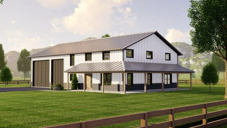 CHD-1876 Barndominium House Plan – Photo 3