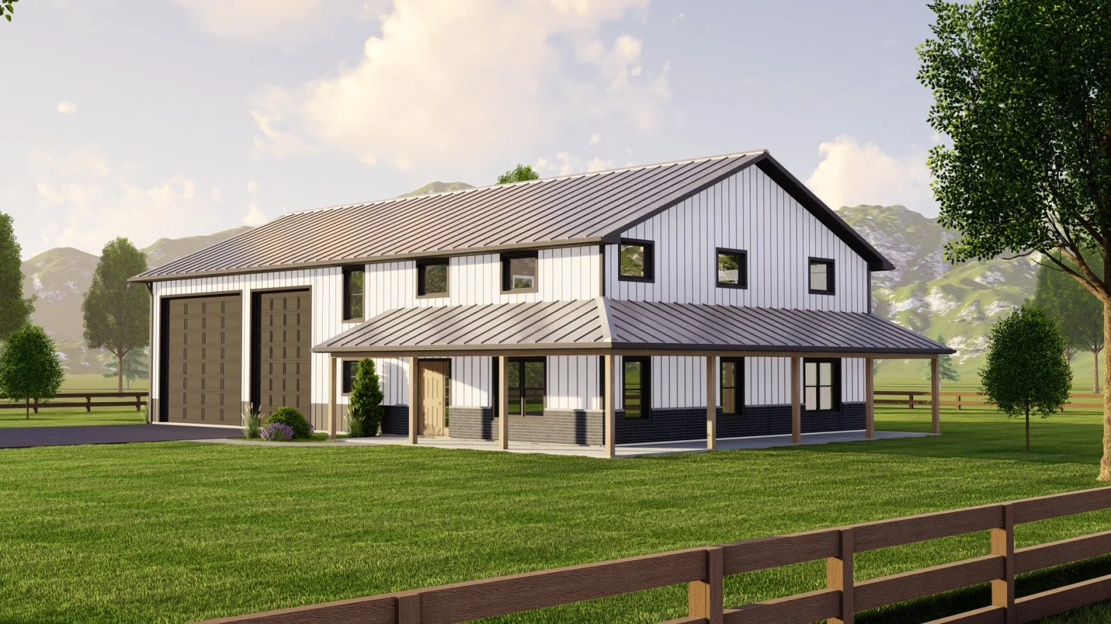 CHD-1876 Barndominium House Plan – Photo 3