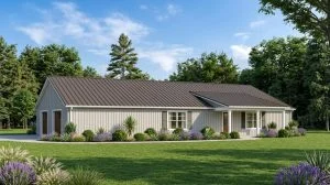 CHD-1899 Country House Plan – Front Elevation
