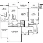 CHD-1907 Beach House Plan – Main Floor Plan