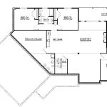 CHD-19106 Cottage House Plan – Basement Floor Plan