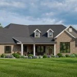 CHD-19106 Cottage House Plan – Front Elevation