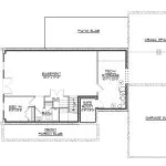 CHD-1920 Cottage House Plan – Basement Floor Plan