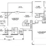 CHD-1920 Cottage House Plan – Main Floor Plan