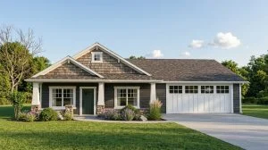 CHD-1923 Cottage House Plan – Front Elevation