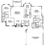 CHD-1925 Cottage House Plan – Main Floor Plan