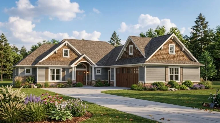 CHD-1925 Cottage House Plan – Front Elevation