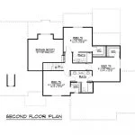 CHD-2001 Cottage House Plan – Second Floor Plan