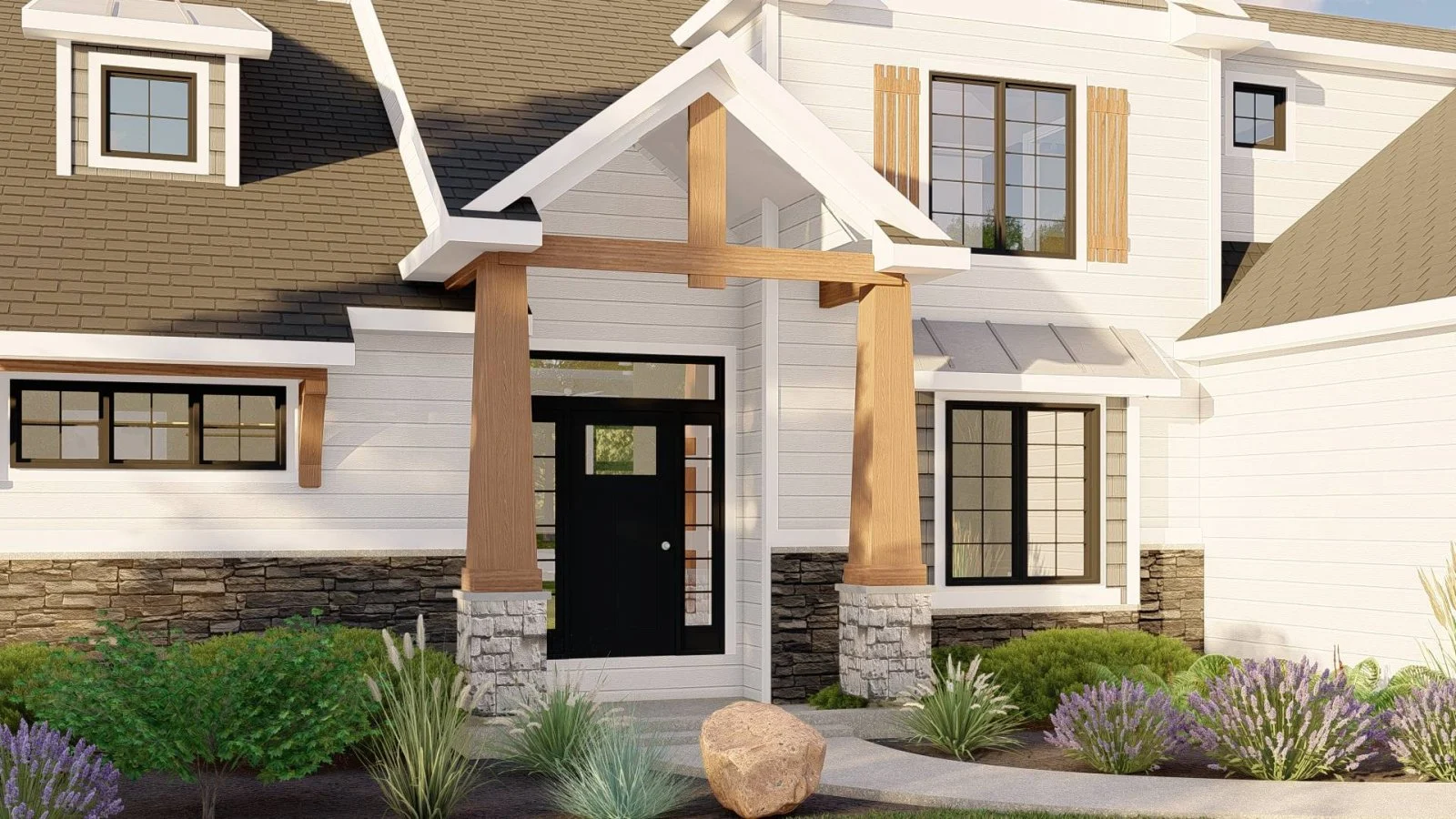 CHD-2001 Cottage House Plan – Photo 2
