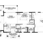 CHD-2002 Cottage House Plan – First Floor Plan