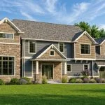 CHD-2002 Cottage House Plan – Front Elevation