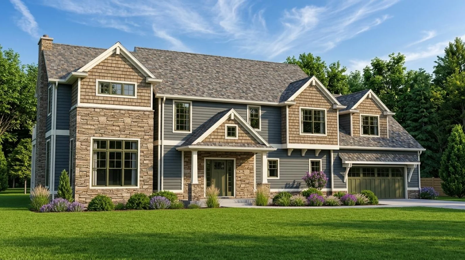 CHD-2002 Cottage House Plan – Front Elevation
