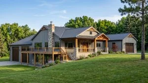 CHD-2006 Country House Plan – Front Elevation