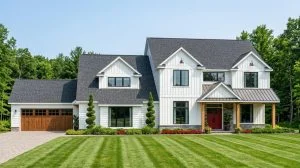CHD-20104 Cottage House Plan – Front Elevation
