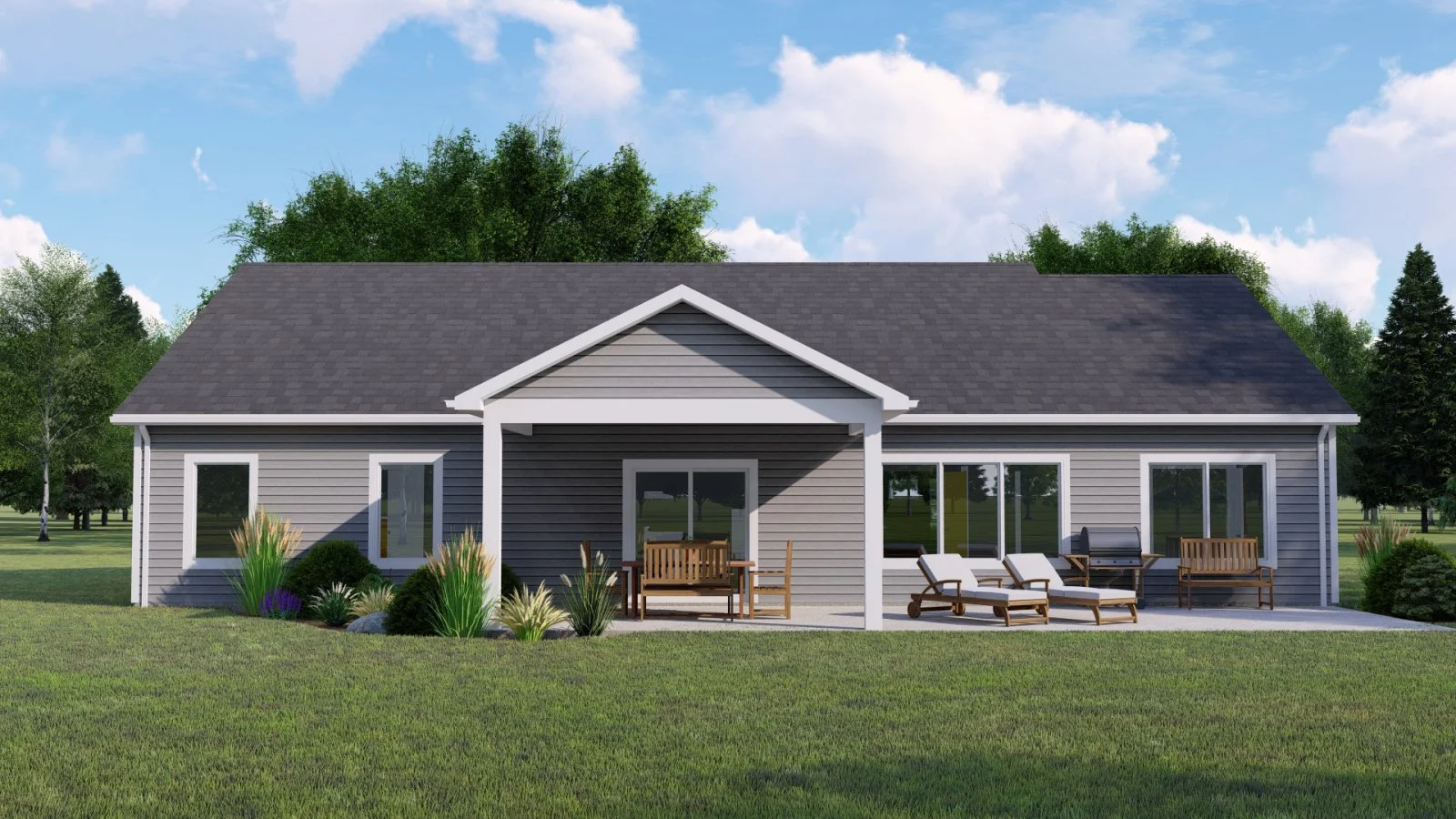CHD-20105 Cottage House Plan – Photo 2