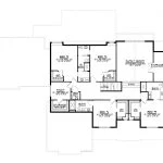 CHD-2012 Cottage House Plan – Second Floor Plan
