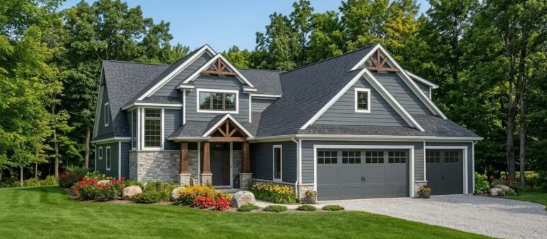 CHD-20121 Cottage House Plan – Front Elevation