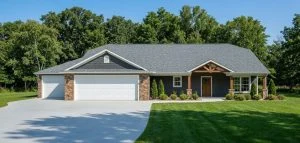 CHD-2026 Cottage House Plan – Front Elevation