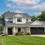 CHD-2028 Country House Plan – Front Elevation