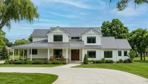 CHD-2050 Cottage House Plan – Front Elevation