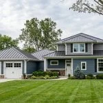 CHD-2054 Beach House Plan – Front Elevation