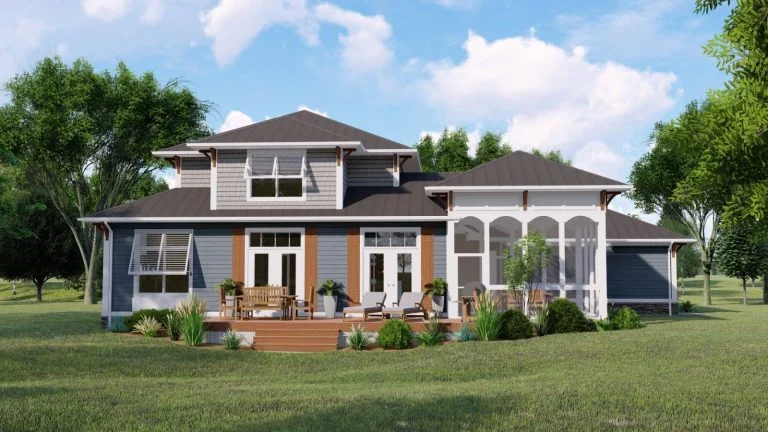 CHD-2054 Beach House Plan – Photo 3