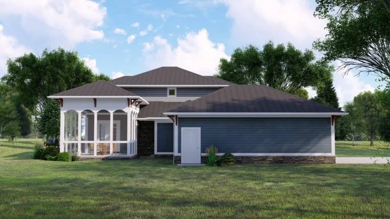 CHD-2054 Beach House Plan – Photo 4