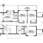 CHD-2081 Beach House Plan – Second Floor Plan