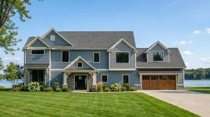 CHD-2081 Beach House Plan – Front Elevation