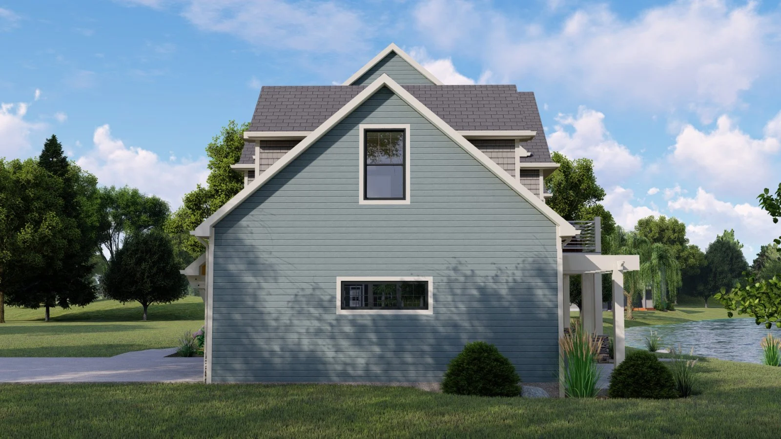 CHD-2081 Beach House Plan – Photo 2