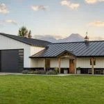 CHD-21145 Barndominium House Plan – Front Elevation