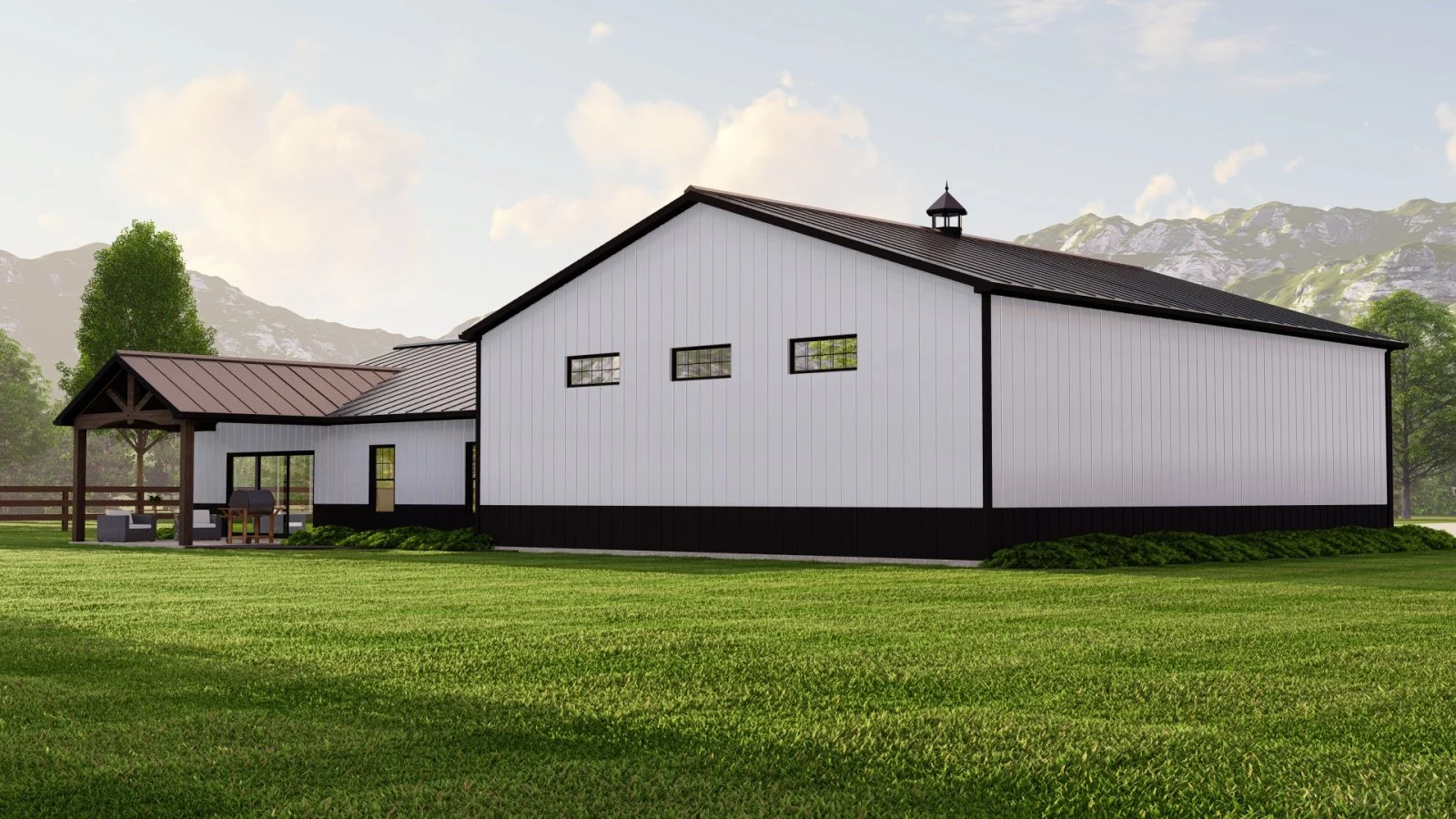 CHD-21145 Barndominium House Plan – Photo 2