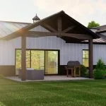 CHD-21145 Barndominium House Plan – Photo 4