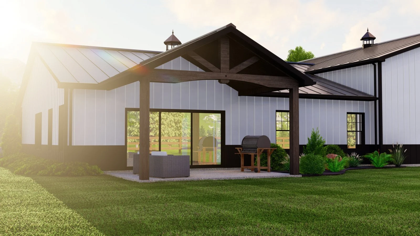 CHD-21145 Barndominium House Plan – Photo 4