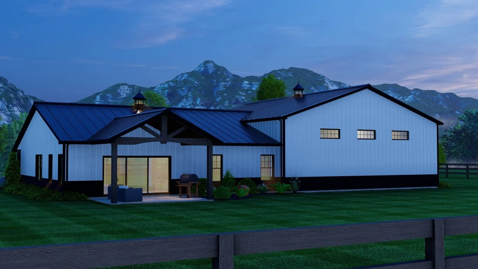 CHD-21145 Barndominium House Plan – Photo 7